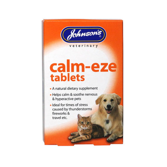 Johnson's Veterinary Calm-eze Tablets For Dogs & Cats