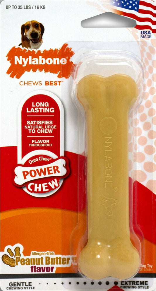 Nylabone Dura Chew Peanut Butter Wolf