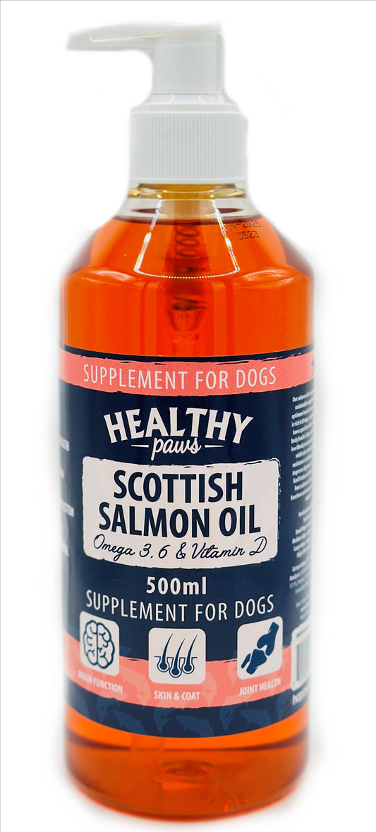 Healthy Paws Scottish Salmon Oil 500ml