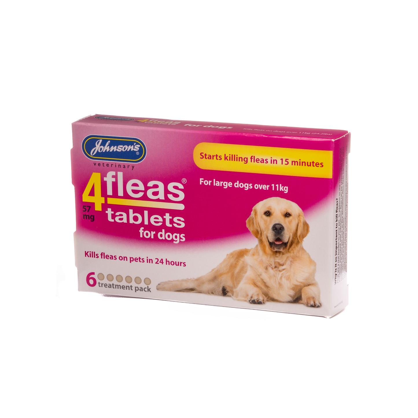 Johnson's Veterinary 4fleas Large Dogs 6 Tablets