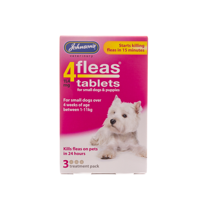 Johnson's Veterinary Small Dogs & Puppies 3 Tablets