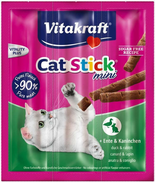 Vitakraft Cat Sticks Mini Duck & Rabbit 3pcs