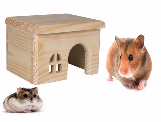 Trixie Wooden Square Hamster House