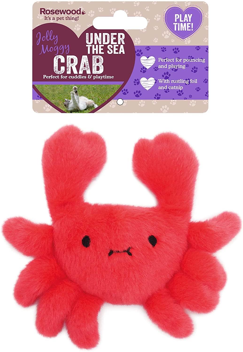 Rosewood Under The Sea Crab Toy