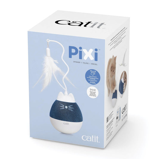 Catit Pixi Spinner White & Blue