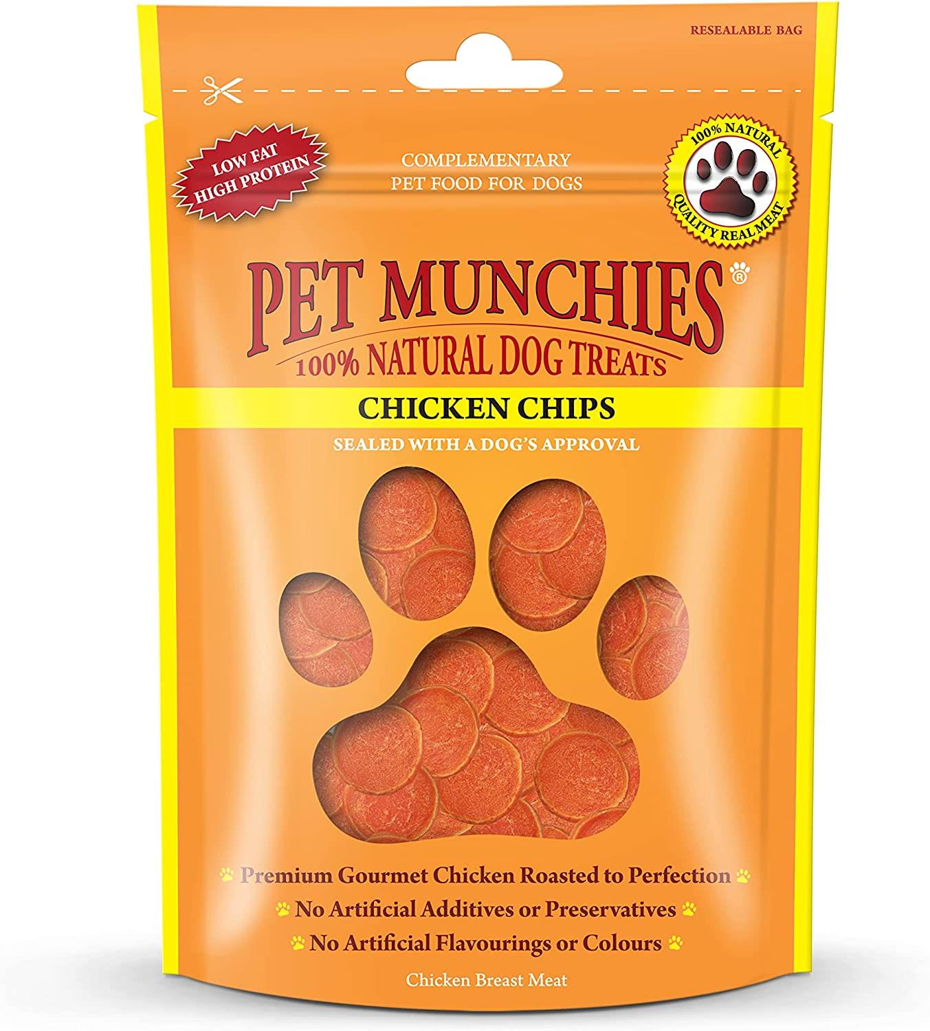 Pet Munchies Chicken Chips 100g