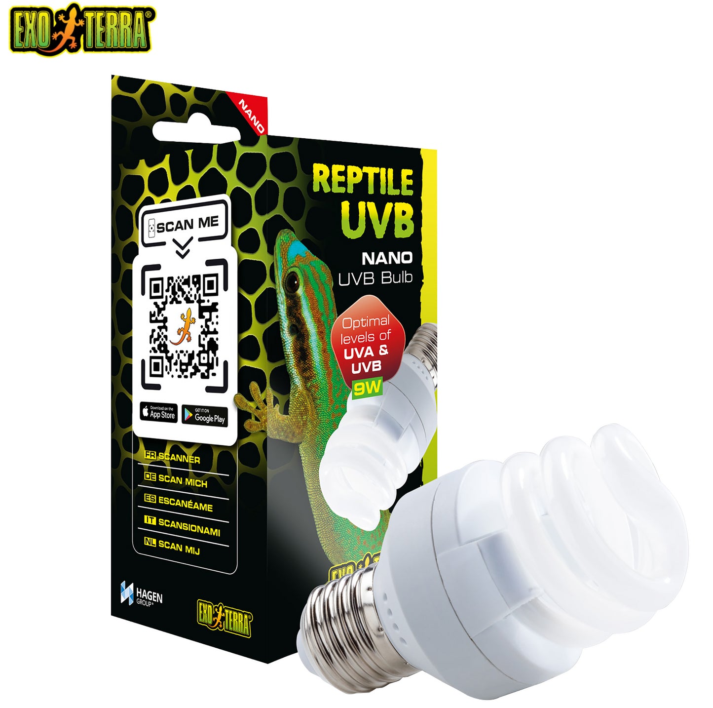 Exo Terra UVB Nano Bulb 9w