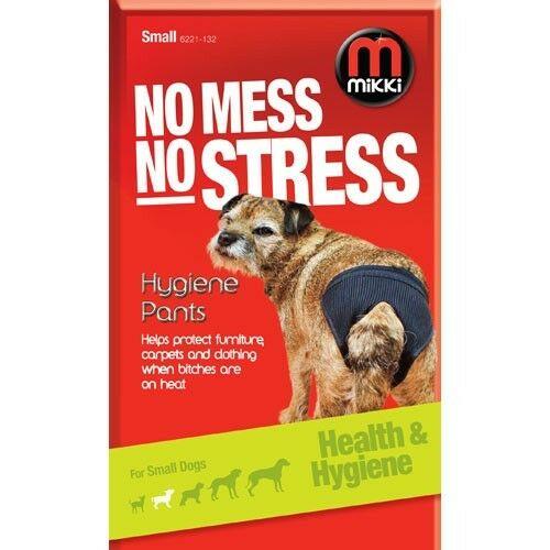 Mikki No Mess No Stress Hygeine Pants For Small Dogs