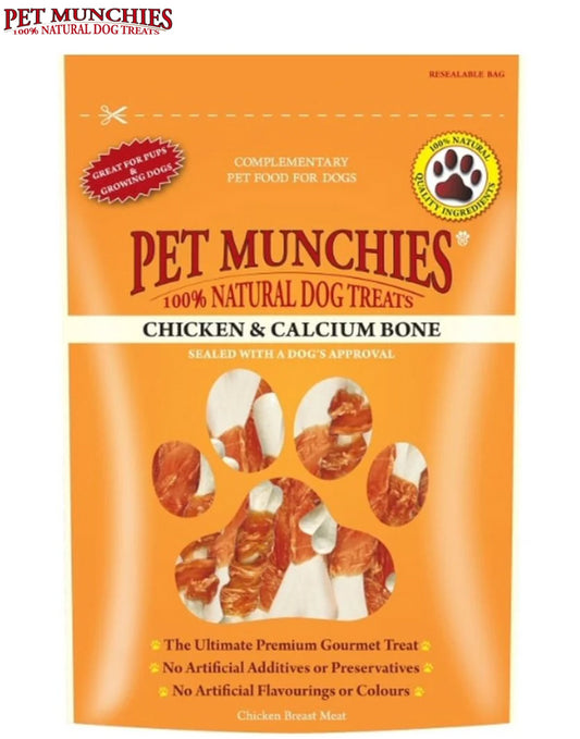 Pet Munchies Chicken Calcium Bones 100g