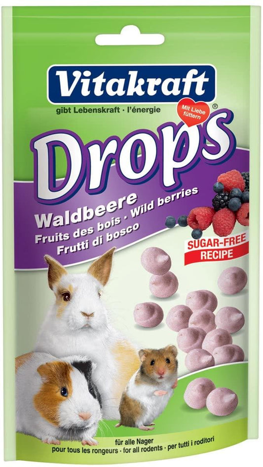 Vitakraft Wild Berry Small Animal Drops 75g