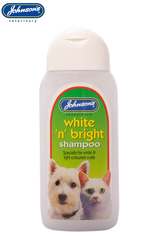 Johnson's Veterinary White 'n' Bright Shampoo 200ml