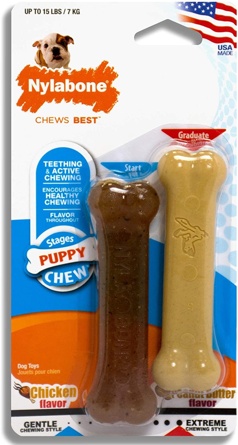 Nylabone Puppy Twin Pack Petite