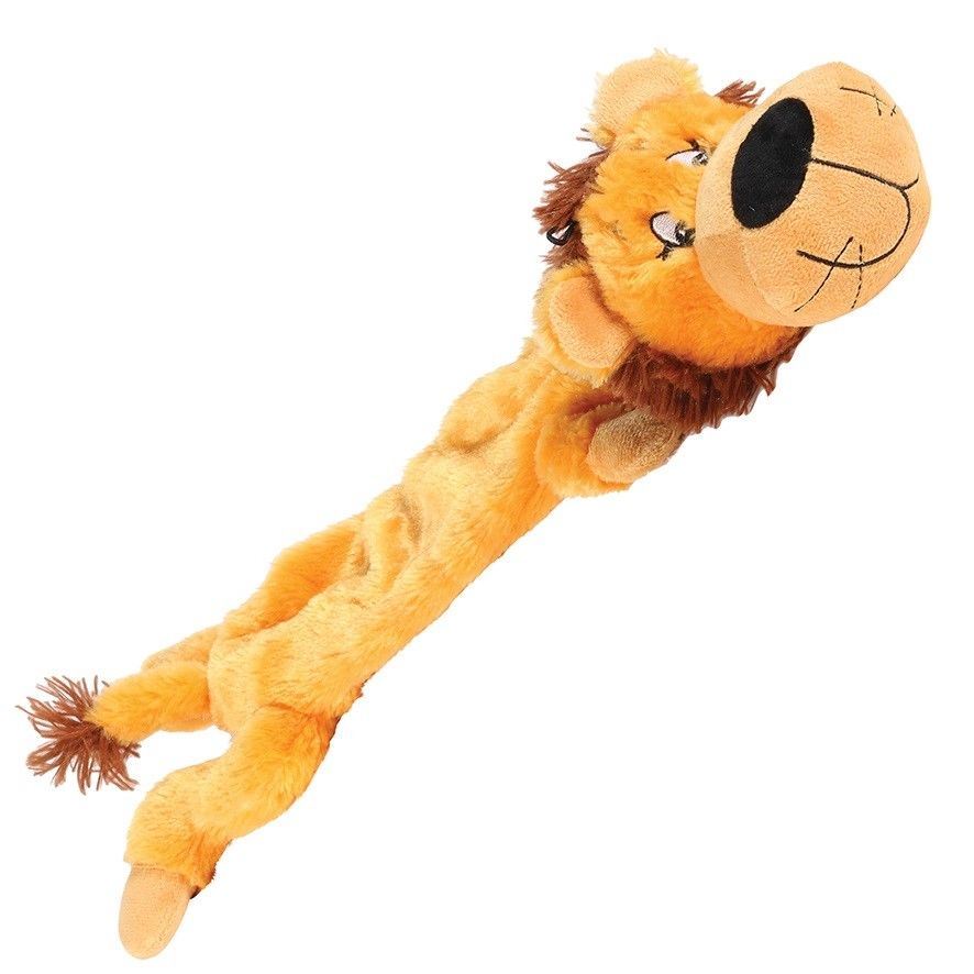 Mad About Pets Wild Crinkler Lion Dog Toy