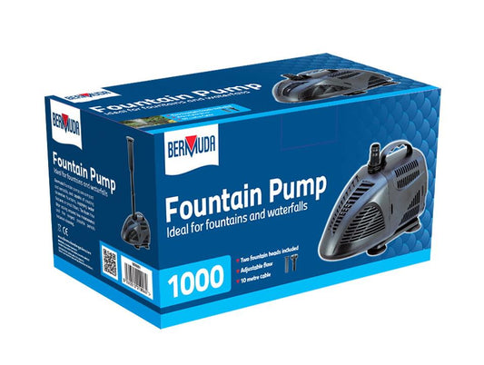 Bermuda Fountain Pump 1000 With Bell Jet