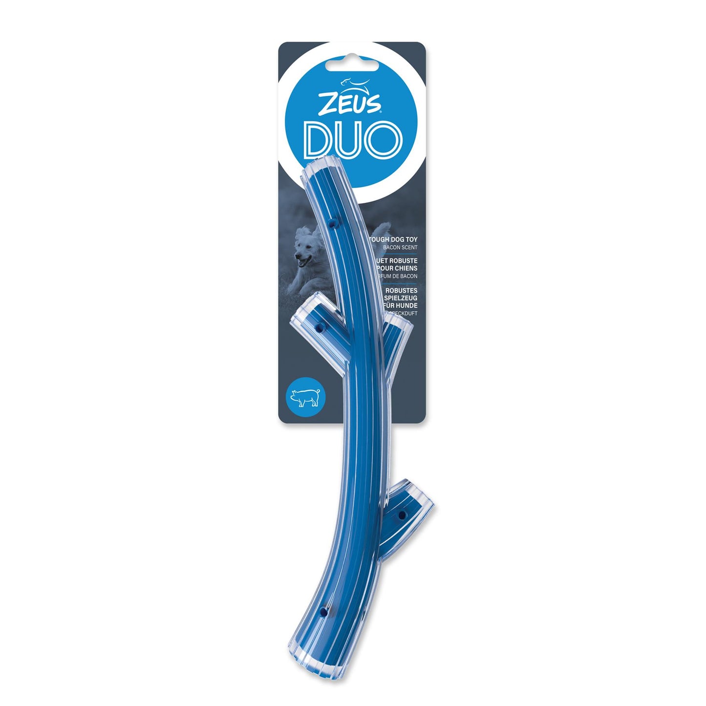 Zeus Duo Stick 12" Blue Bacon