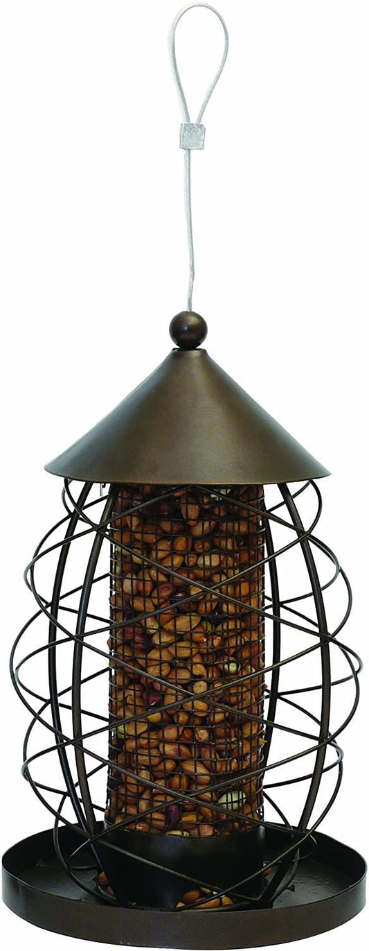 Rosewood Antique Lantern Nut Feeder