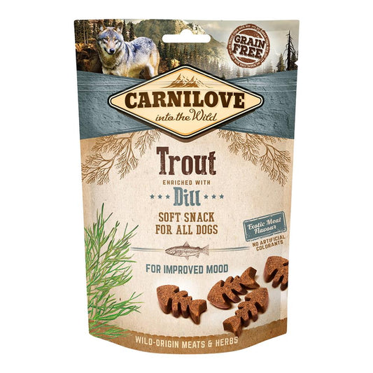 Carnilove Trout With Dill Gf Treats 200g