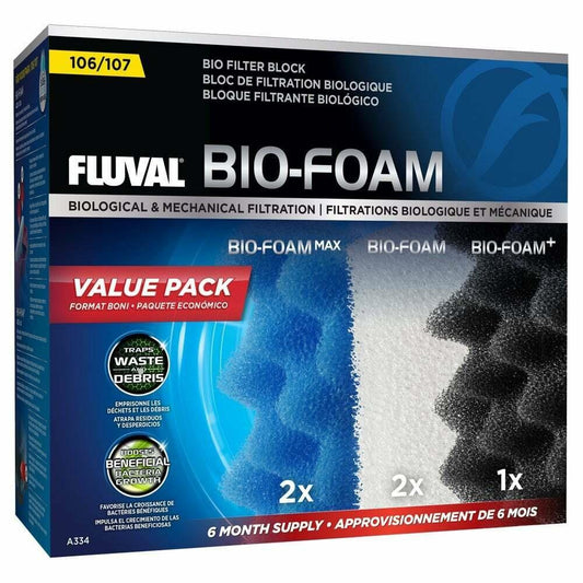 Fluval 106/107 Bio Foam Value Pack