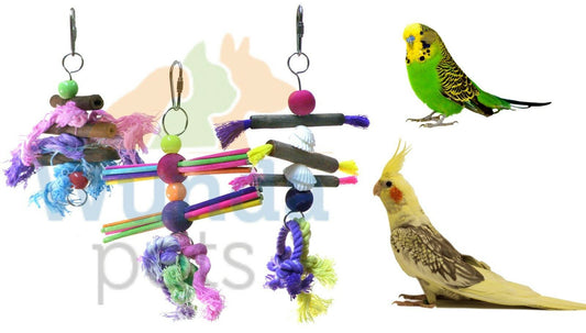 Beaks Assorted Mini Mix Bird Toys