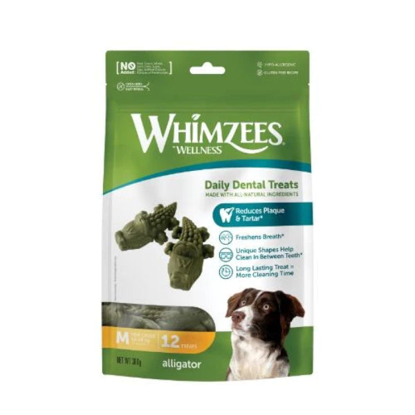 Whimzees Alligator Medium 12 Pack