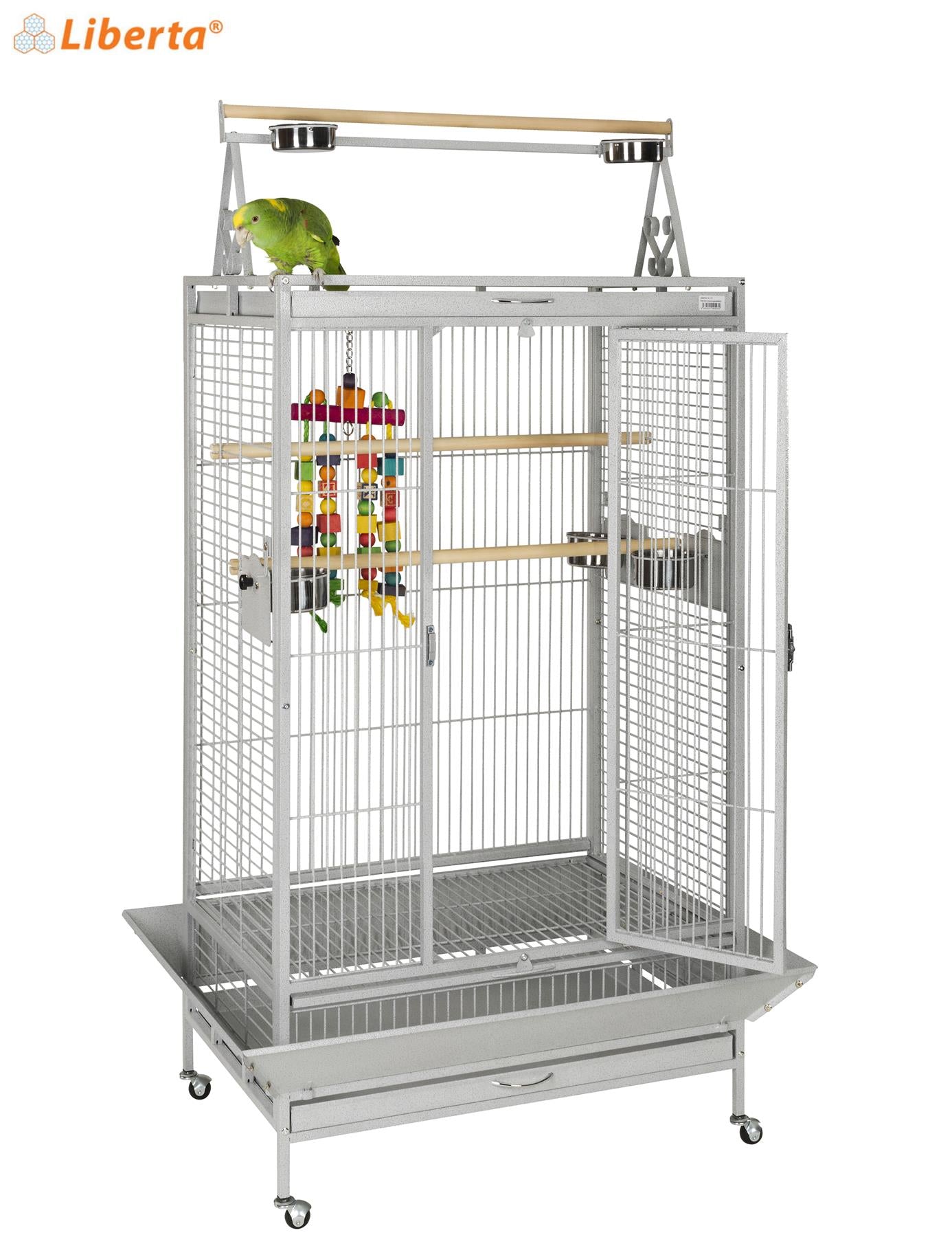 Liberta Cambridge Large Bird Cage Stone (2 Boxes)