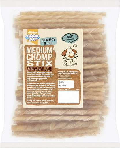 Good Boy Medium Chomp Stix 100pcs