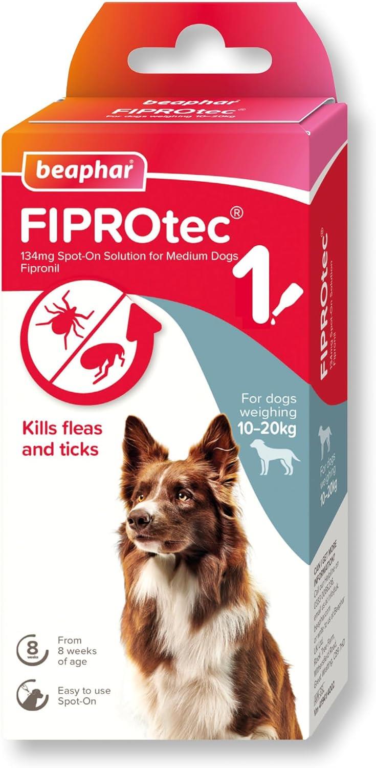 Beaphar Fiprotec Medium Dog 10- 20Kg 1 Treatment