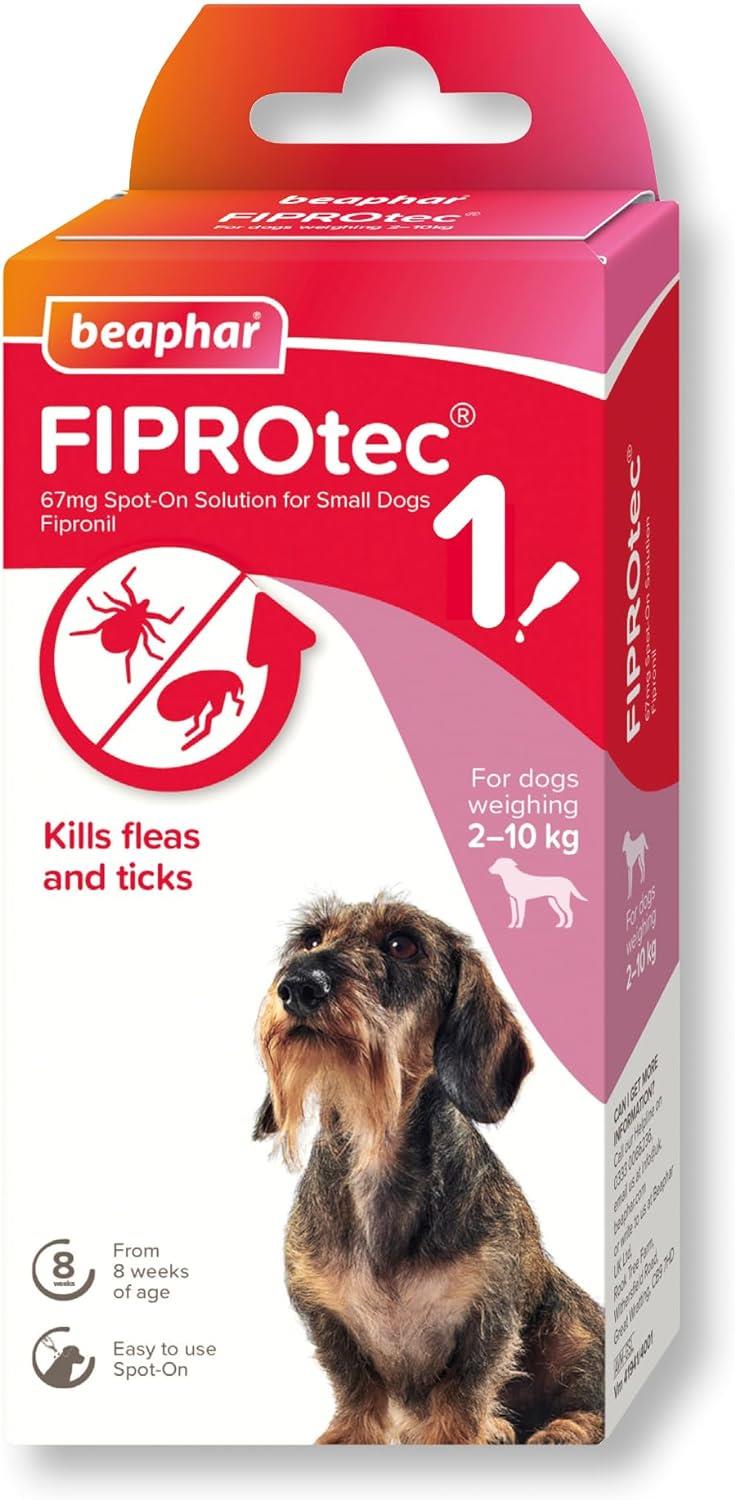 BeapharFiprotec Small Dog 2-10Kg 1 Treatment