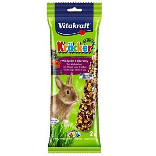 Vitakraft Kracker Rabbit Sticks Wild Berries & Elderberry 2pcs