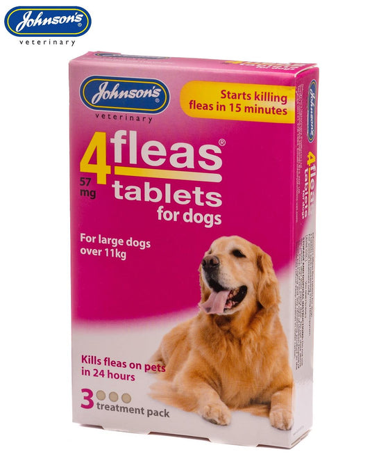 Johnson's Veterinary 4fleas Large Dogs 3 Tablets