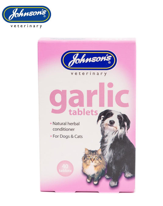 Johnson's Veterinary Garlic Tablets 40 tablets