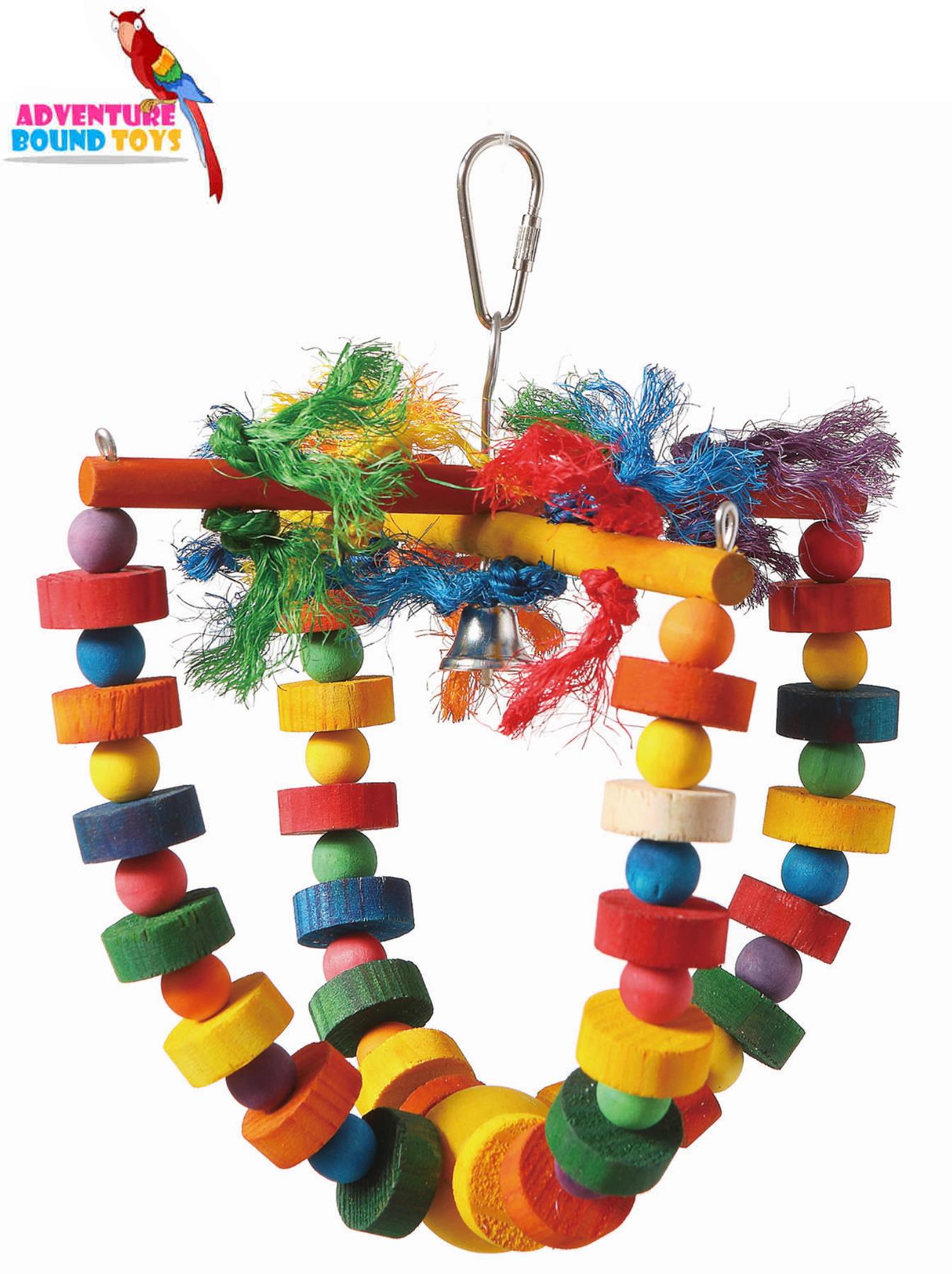 Adventure Bound Hemisphere Bird Swing Toy