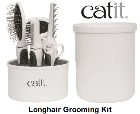 Catit Long Haired Grooming Kit