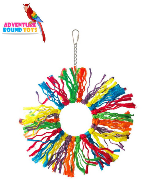 Adventure Bound Fluffy Ring Toy