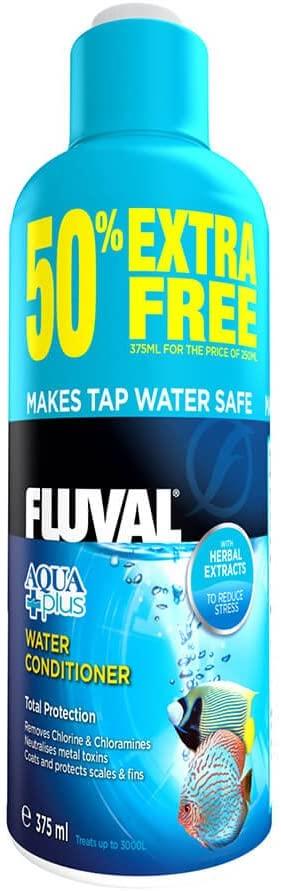 Fluval Aqua + Plus Water Conditioner 375 ml (50% Extra Free )