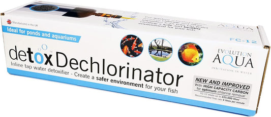 Evolution Aqua 12" Dechlorinator Carbon In Line Filter