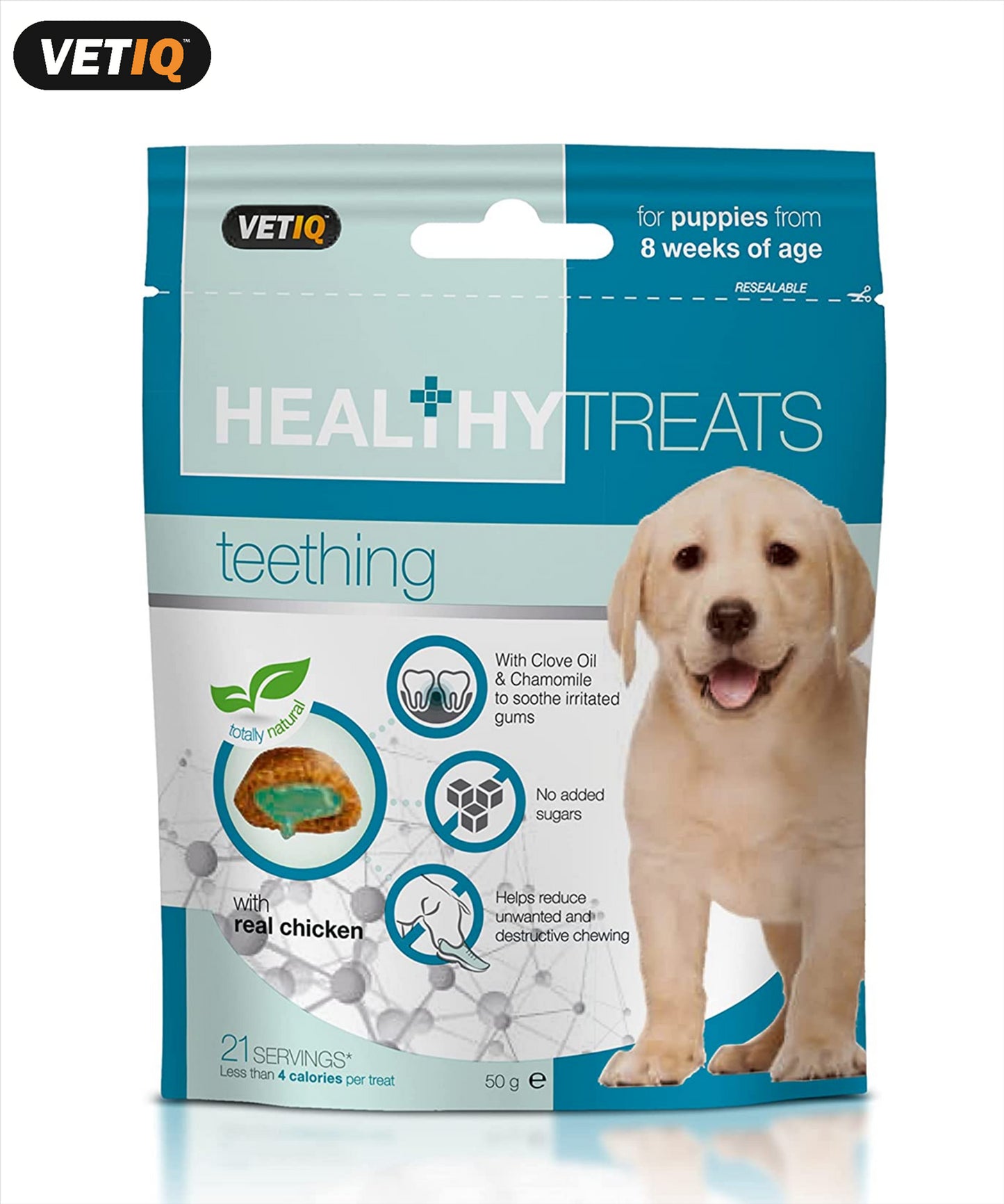 VetIQ Teething Treats For Puppies 50g