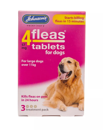 Johnson's Veterinary 4fleas Large Dogs 3 Tablets