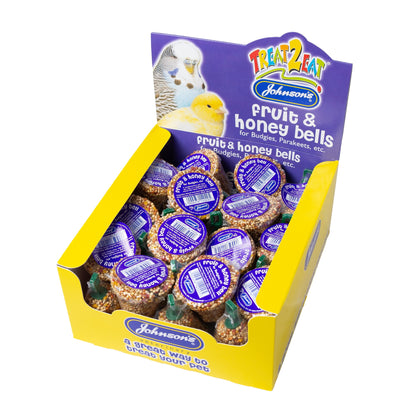 Johnson's Veterinary Budgie Fruit & Honey Bell