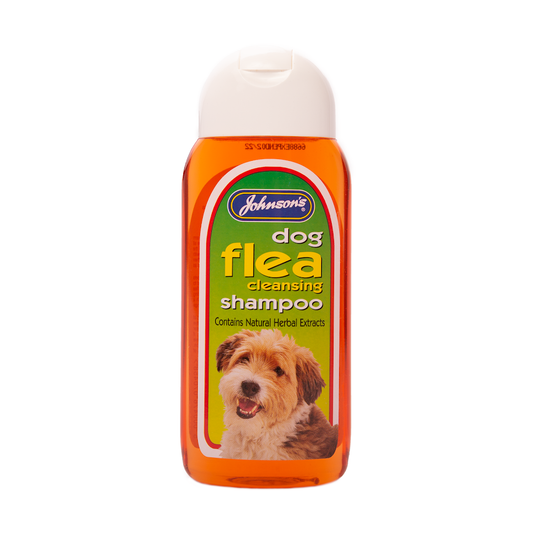 Johnson's Veterinary Dog Flea Cleansing Shampoo 200ml