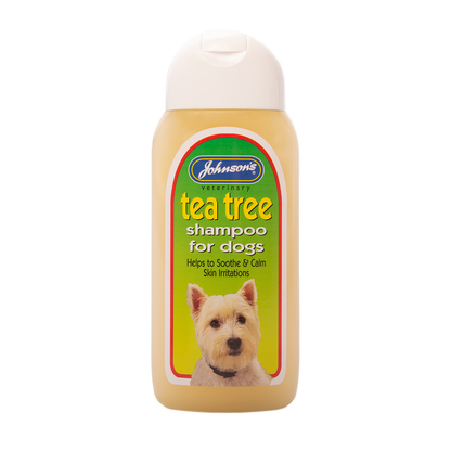 Johnson's Veterinary Tea Tree Shampoo For Dogs 200ml