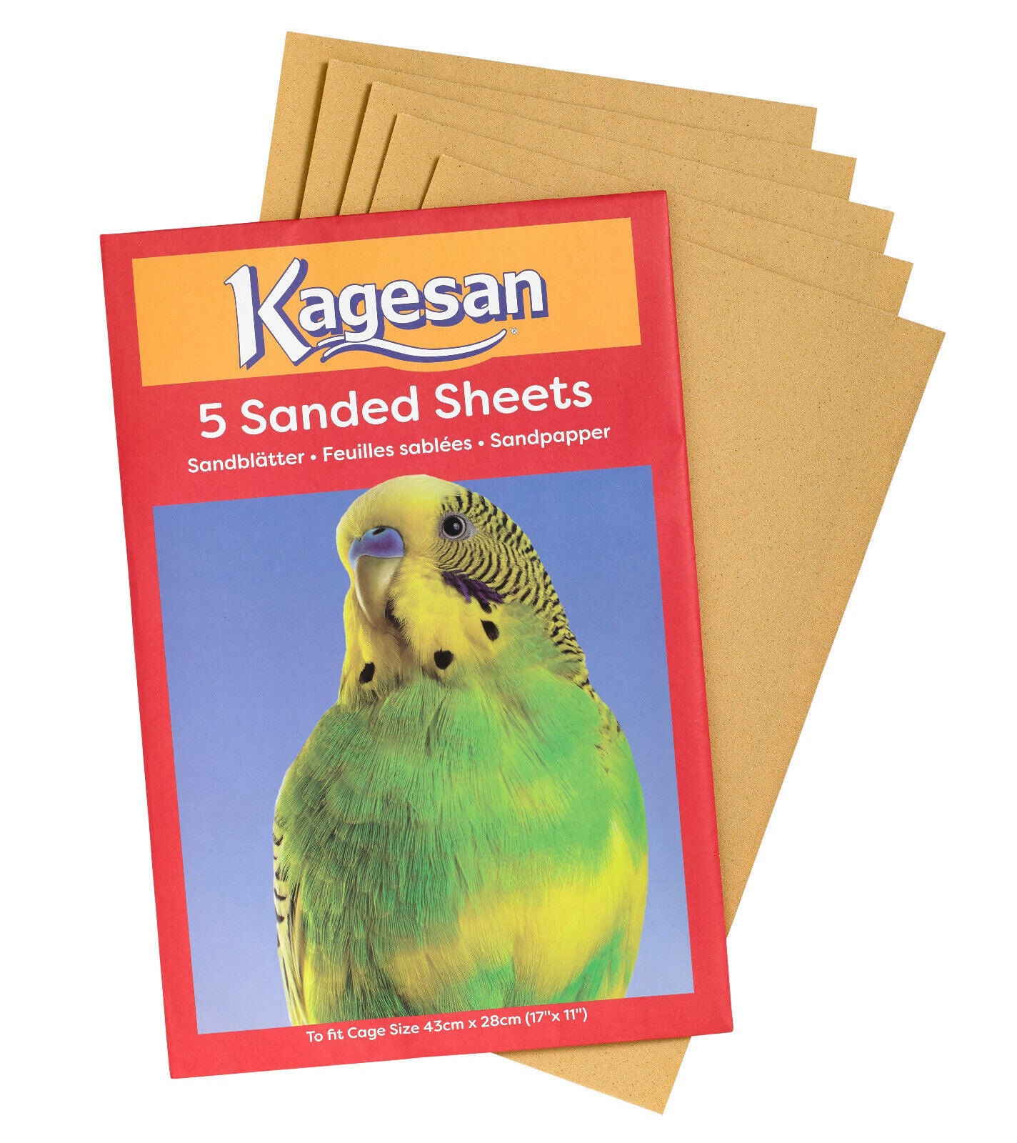 Kagesan Red 17"x 11" 5 Sheets