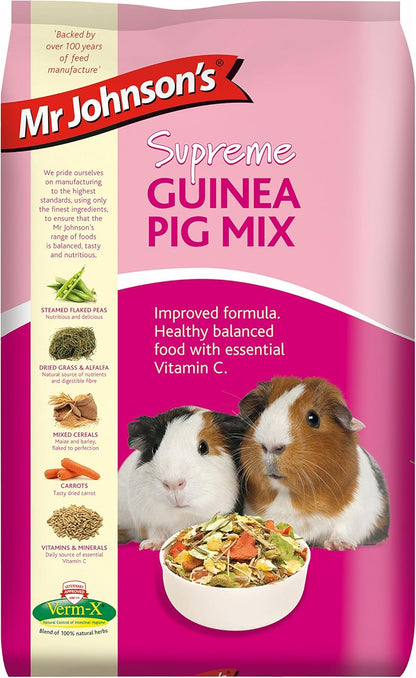 Mr Johnson's Supreme Guinea Pig With Verm-X 2.25kg