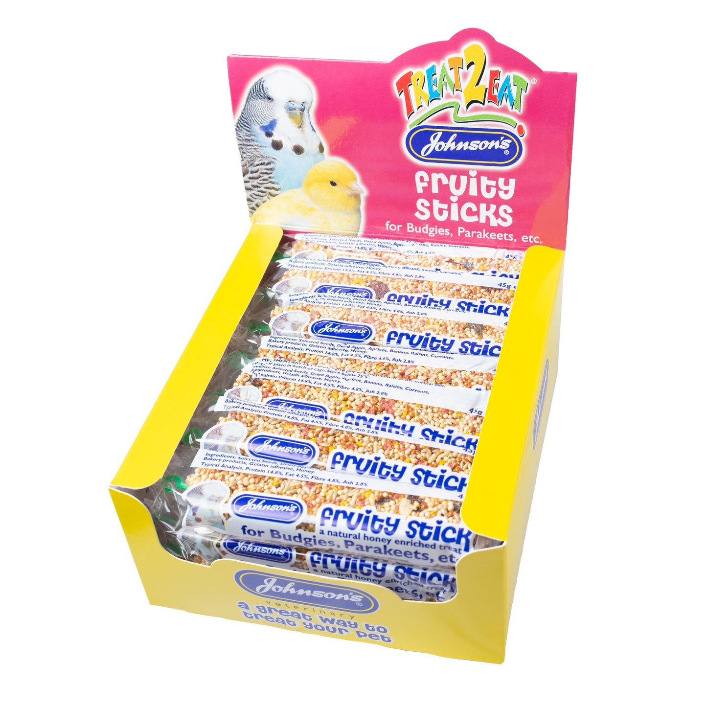 Johnson's Veterinary Budgie Super Fruit Bar 45g