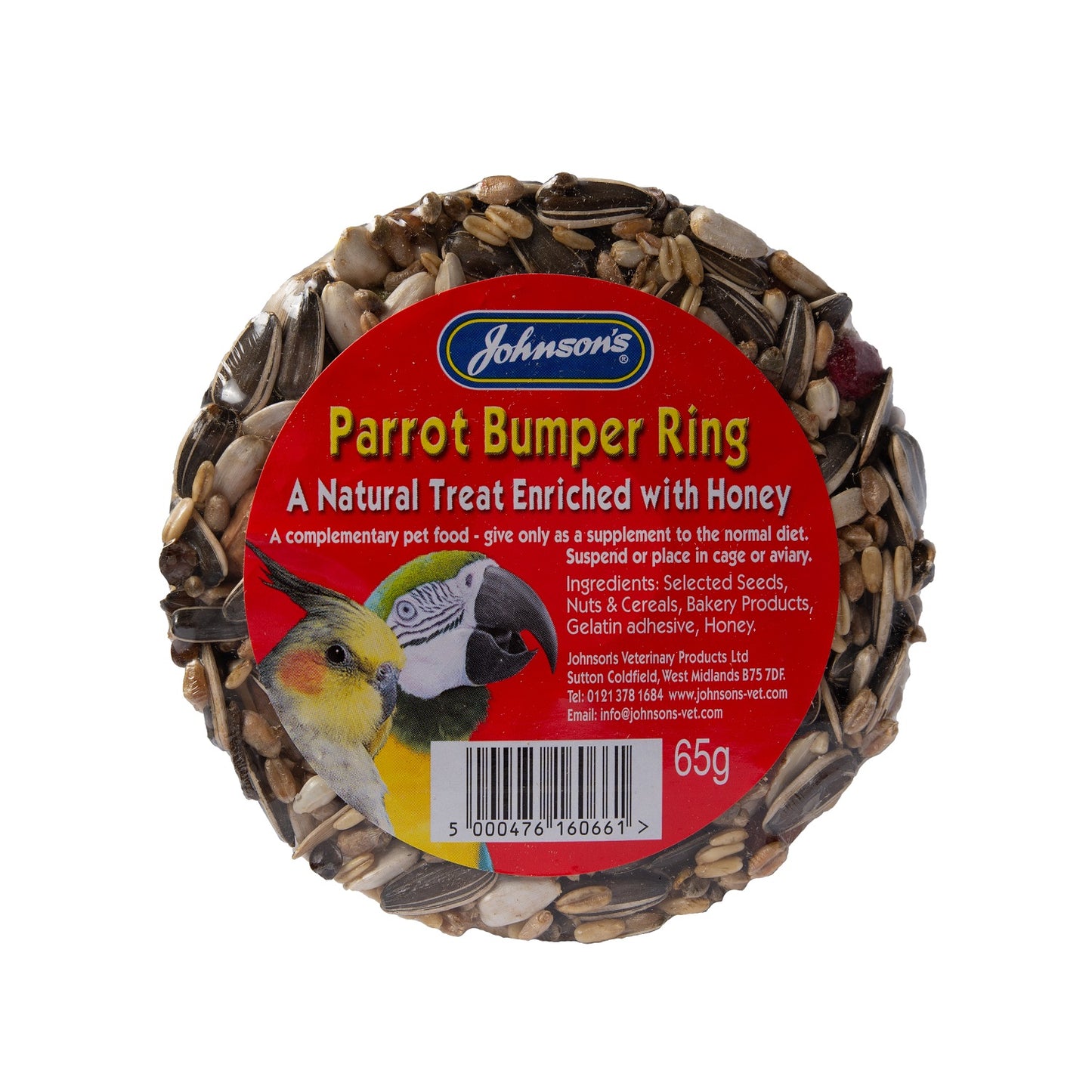 Johnson's Veterinary Parrot Bumper Ring